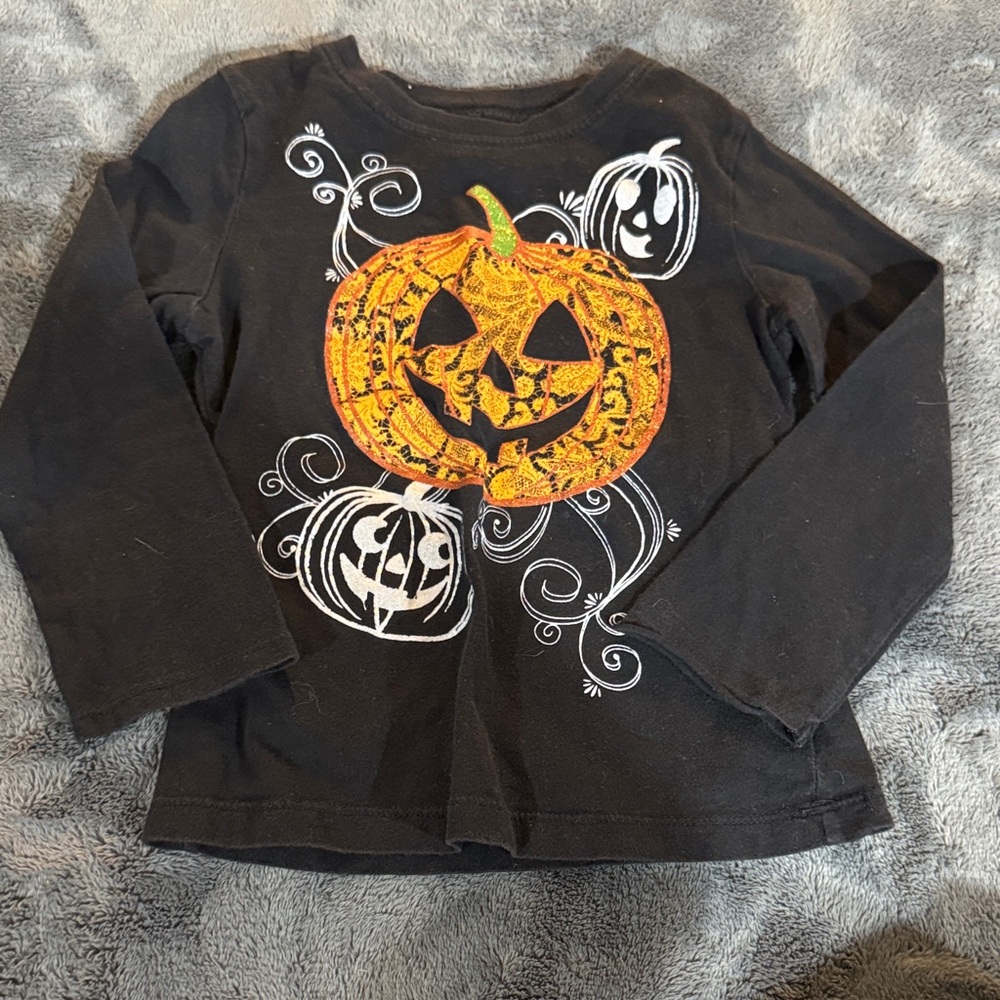 PLACE Black  Long Sleeve Top